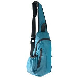 Teal Sling Backpack Crossbody Nylon Travel Daypack NEW without tag Titecougo